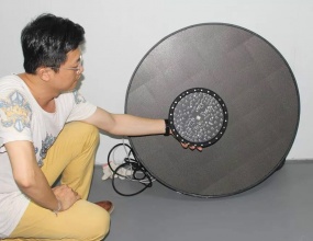 直徑300mm室內(nèi)led時鐘、logo展示圓形屏現(xiàn)貨供應(yīng)！